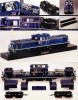 Aoshima 01000 Diesel Locomotive 51 Hokut 1/45
